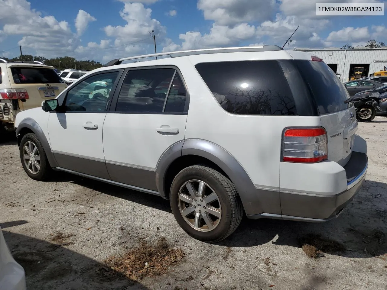 2008 Ford Taurus X Sel VIN: 1FMDK02W88GA24123 Lot: 78191474