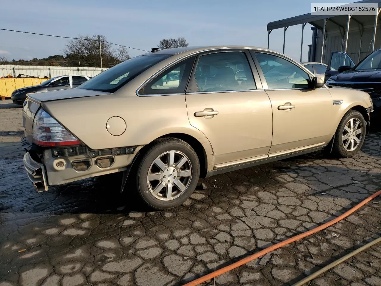 2008 Ford Taurus Sel VIN: 1FAHP24W88G152576 Lot: 78366874