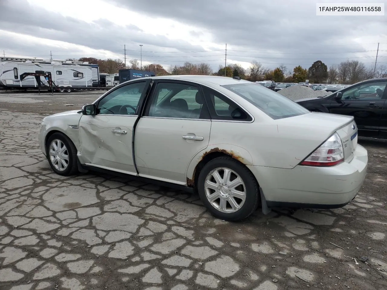 2008 Ford Taurus Limited VIN: 1FAHP25W48G116558 Lot: 79261204