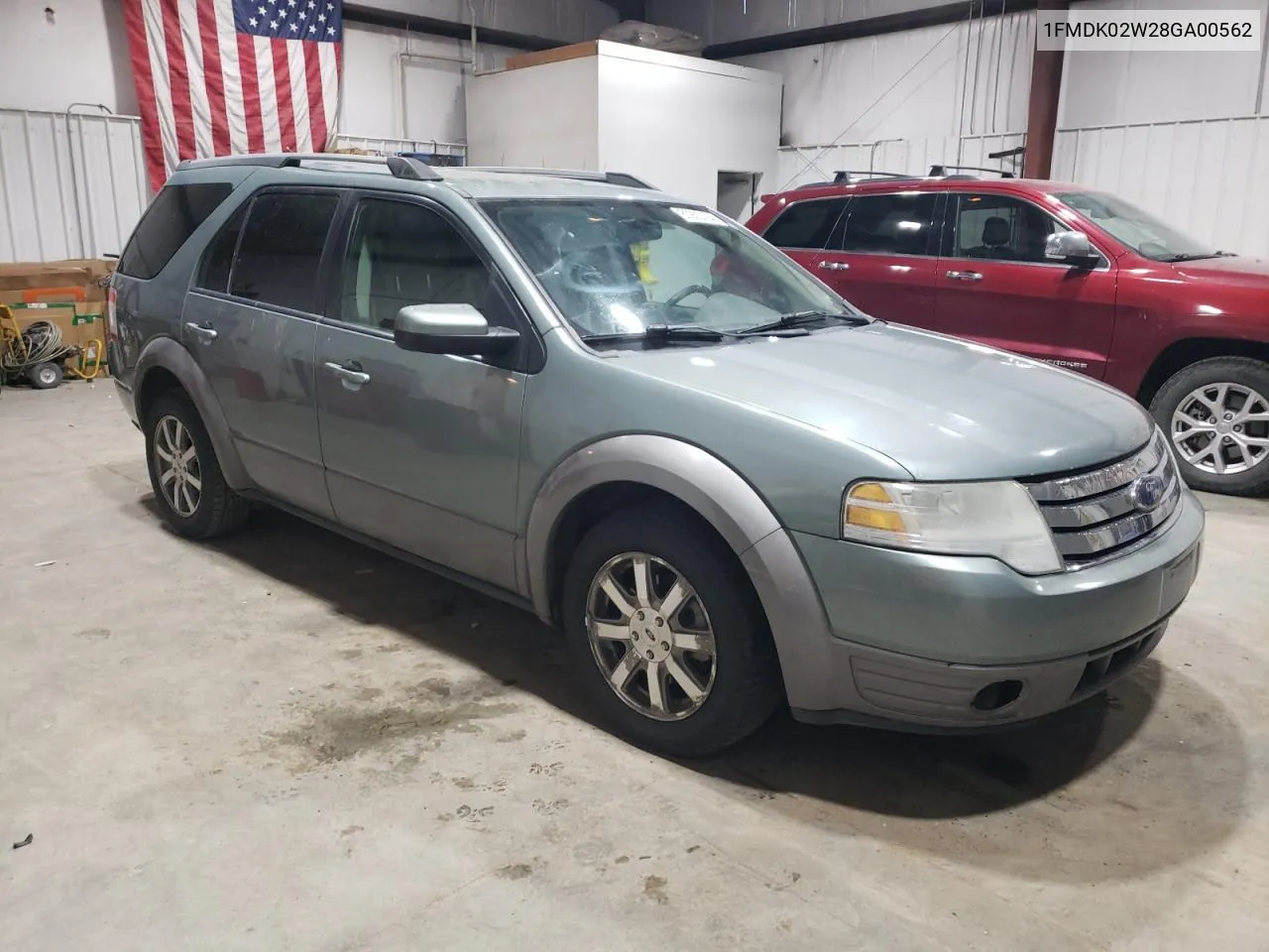 2008 Ford Taurus X Sel VIN: 1FMDK02W28GA00562 Lot: 80933194