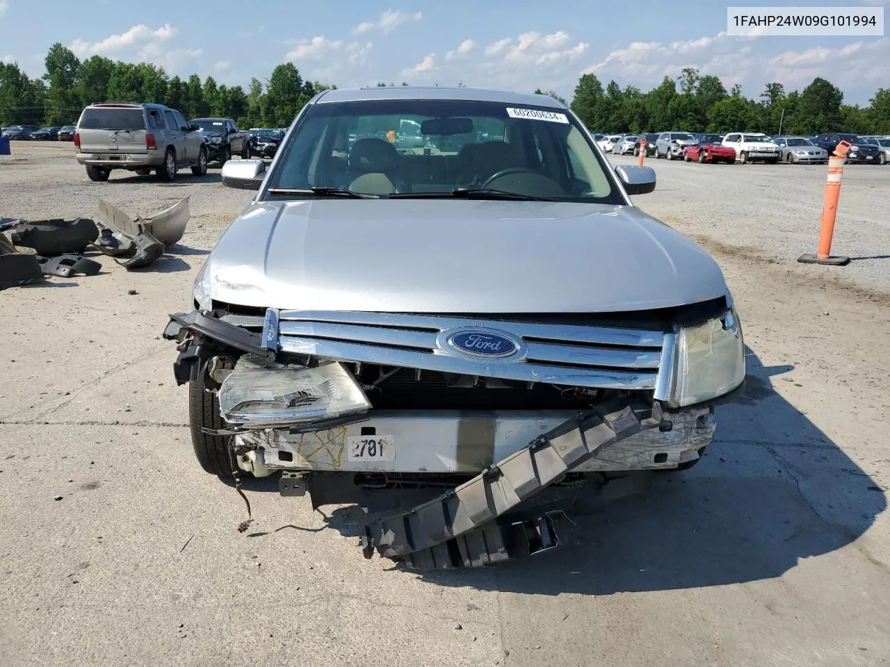 2009 Ford Taurus Sel VIN: 1FAHP24W09G101994 Lot: 60200634