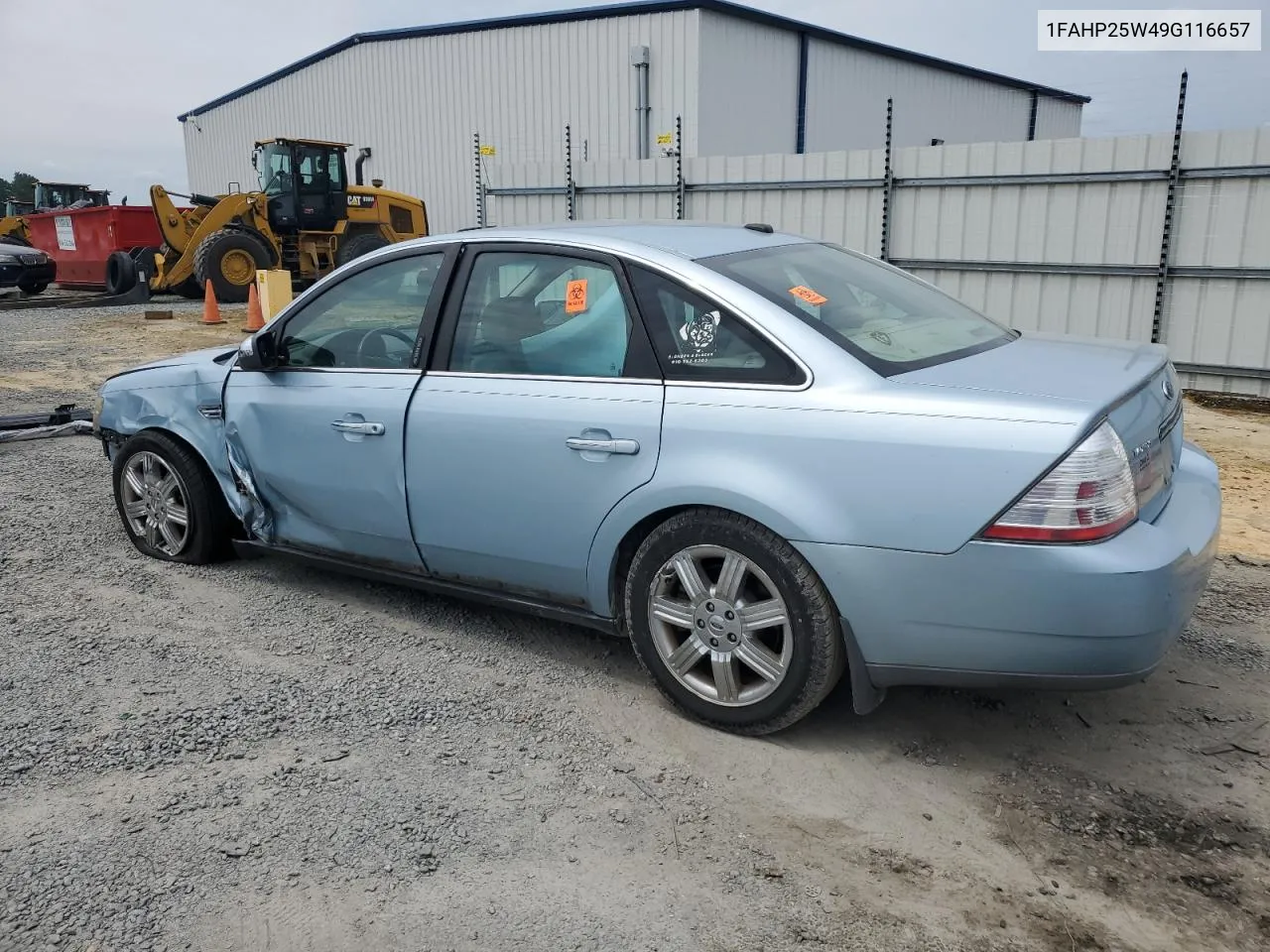 2009 Ford Taurus Limited VIN: 1FAHP25W49G116657 Lot: 66898084