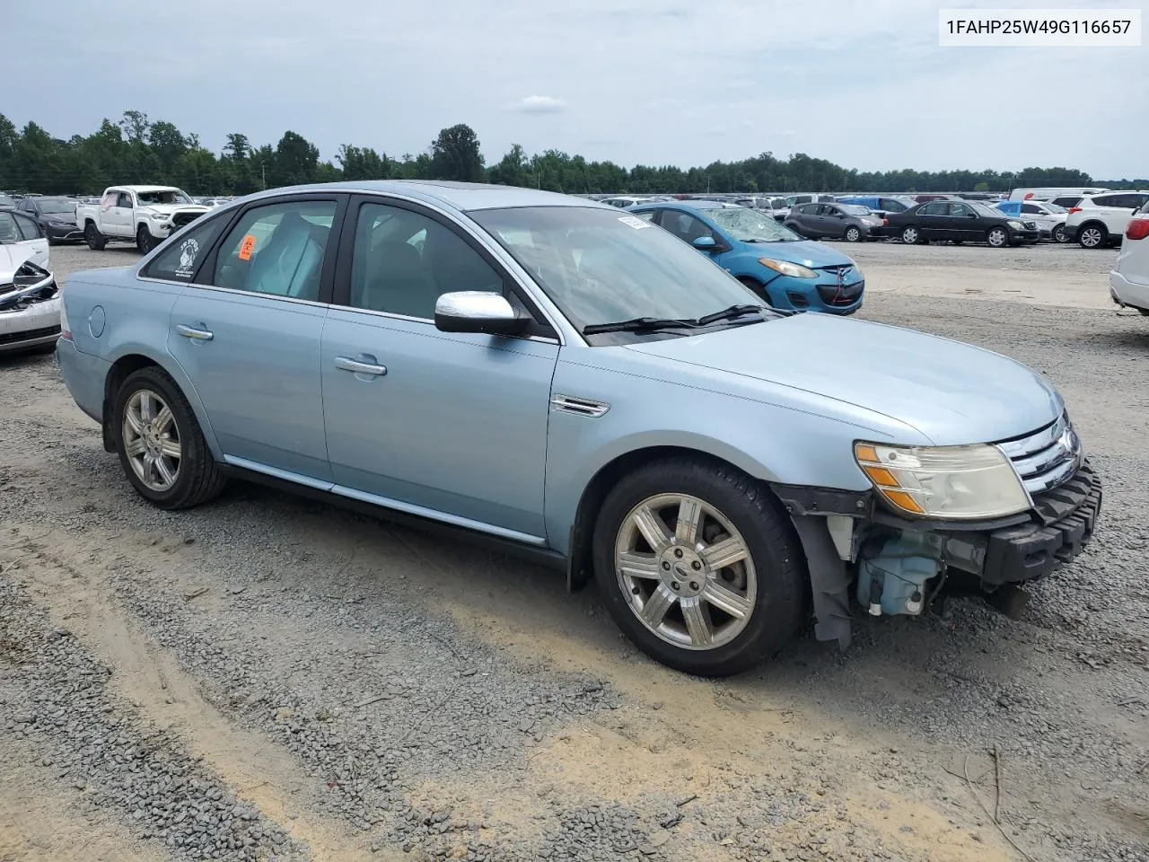 2009 Ford Taurus Limited VIN: 1FAHP25W49G116657 Lot: 66898084