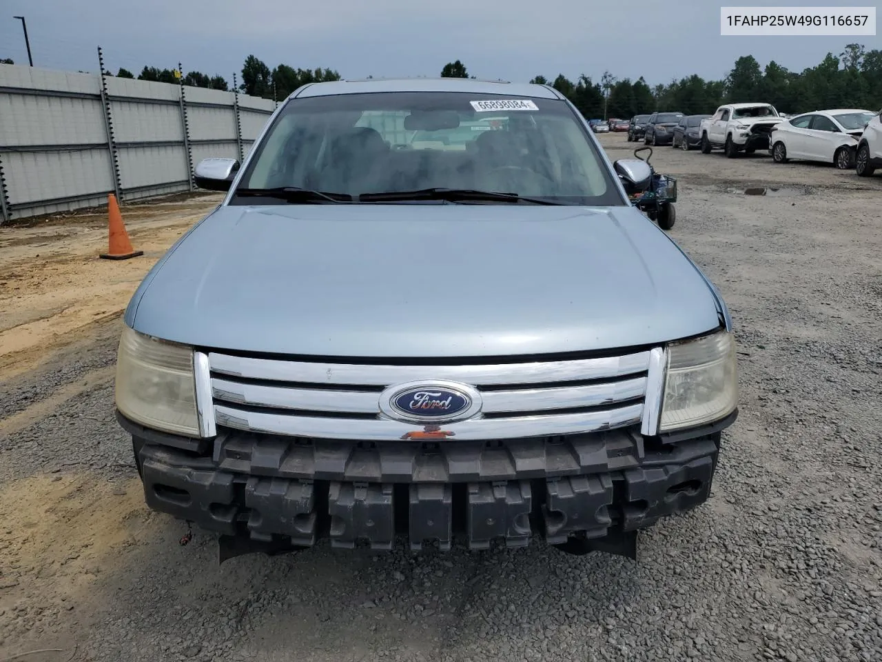 2009 Ford Taurus Limited VIN: 1FAHP25W49G116657 Lot: 66898084