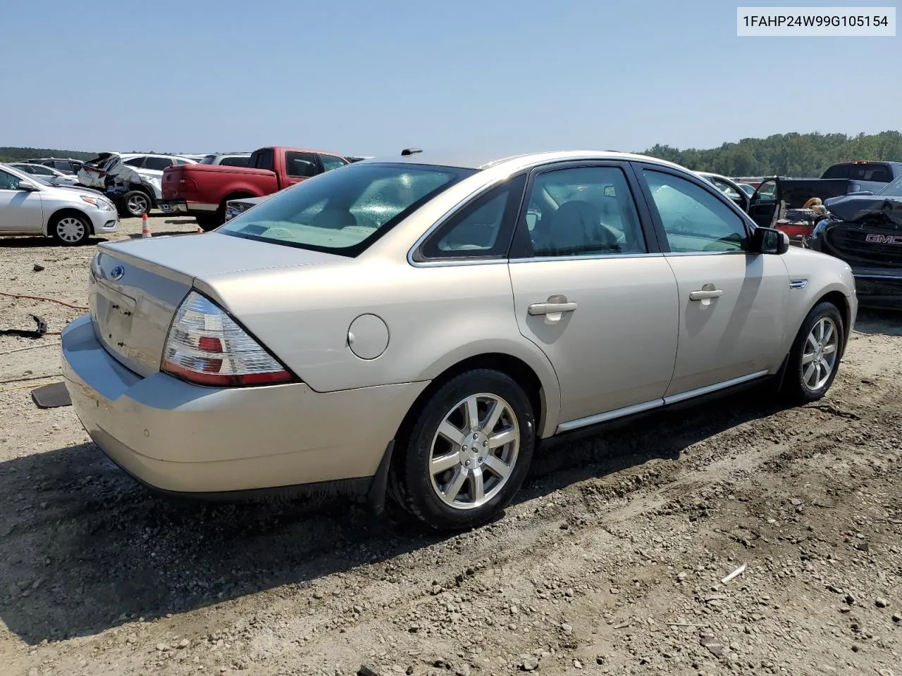 2009 Ford Taurus Sel VIN: 1FAHP24W99G105154 Lot: 69207174