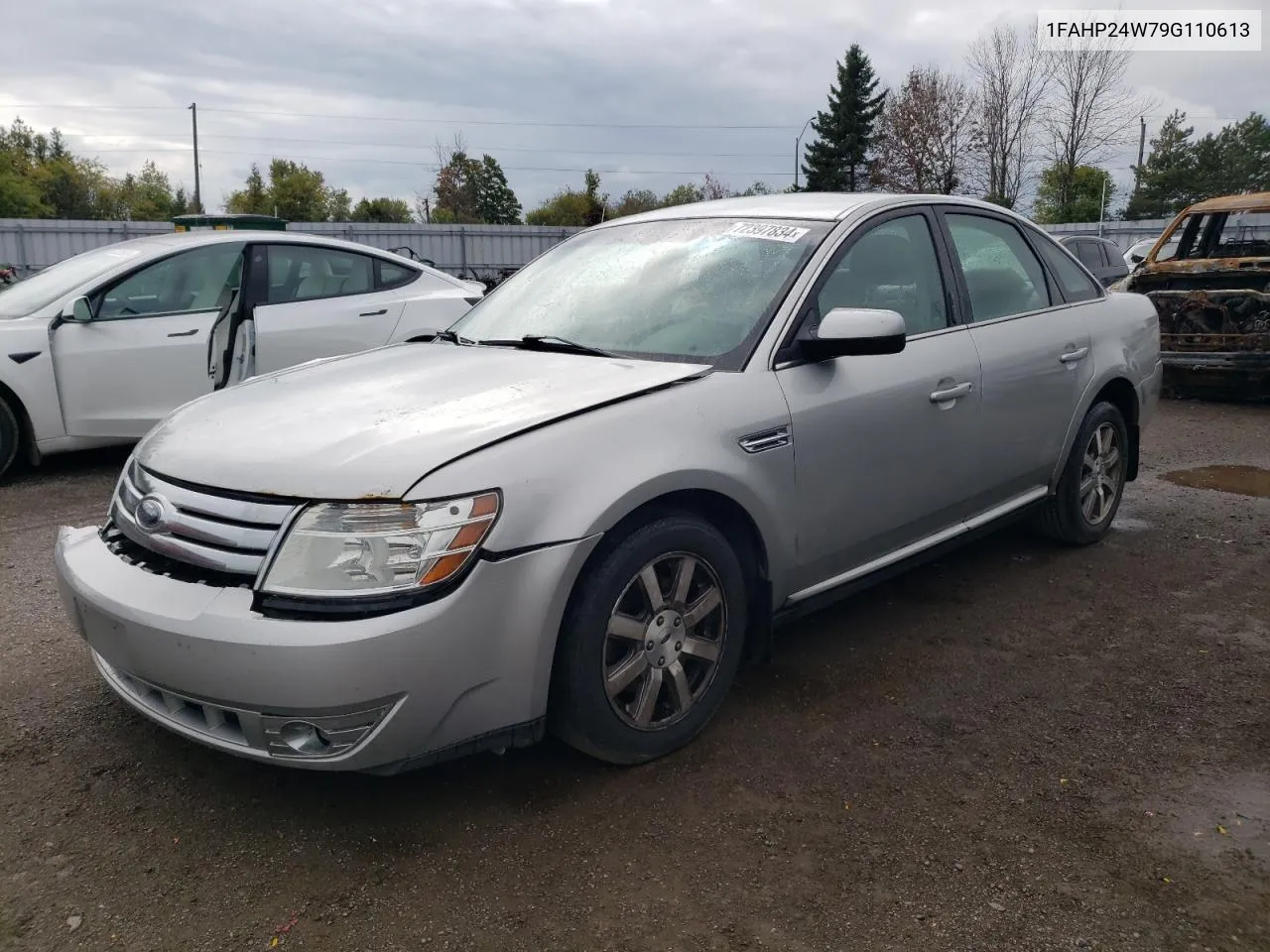 2009 Ford Taurus Sel VIN: 1FAHP24W79G110613 Lot: 72397834