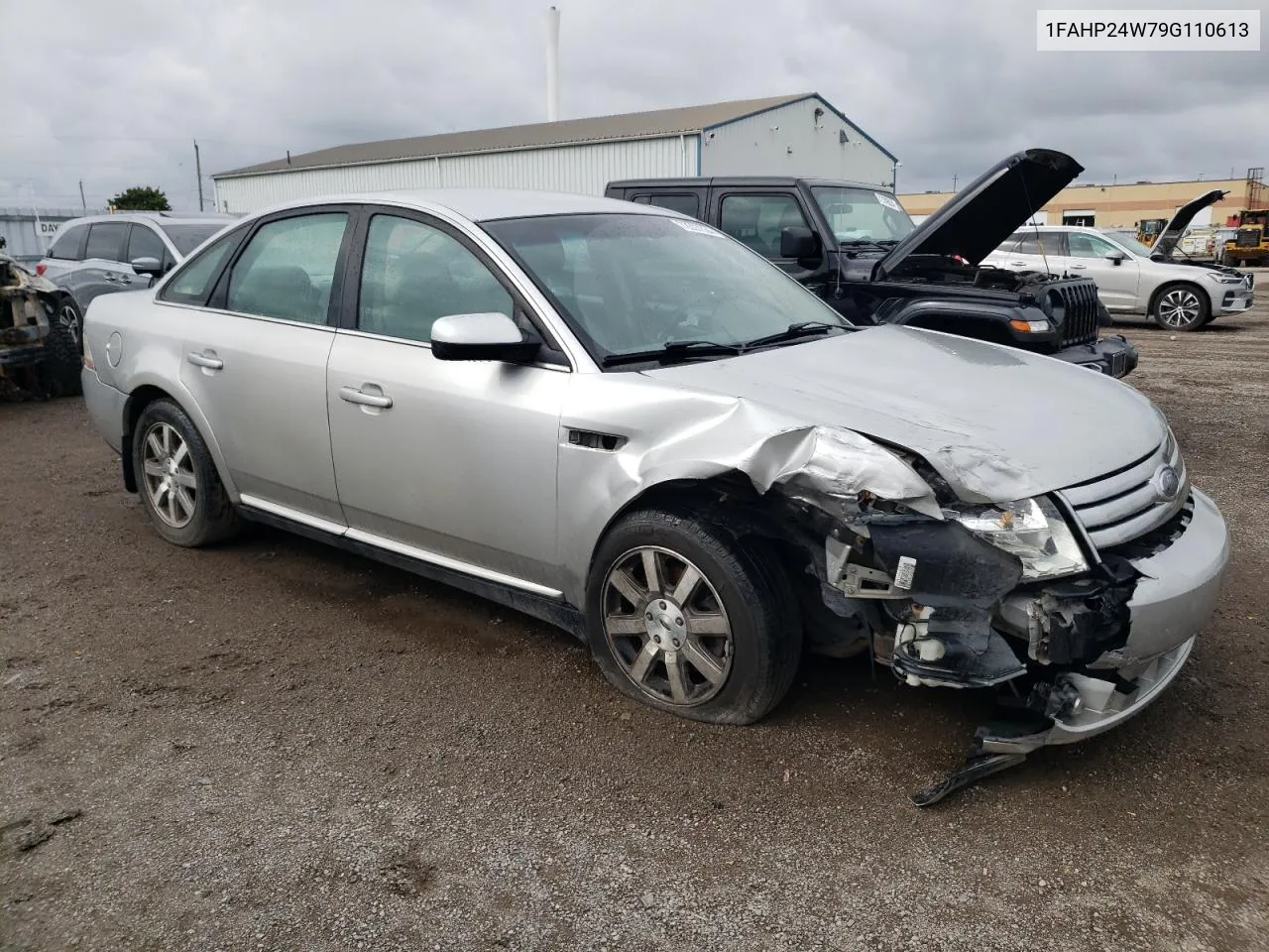 2009 Ford Taurus Sel VIN: 1FAHP24W79G110613 Lot: 72397834