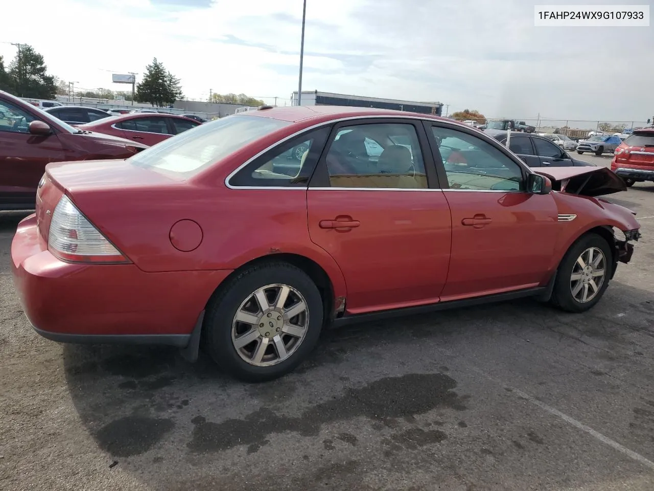 2009 Ford Taurus Sel VIN: 1FAHP24WX9G107933 Lot: 78019144