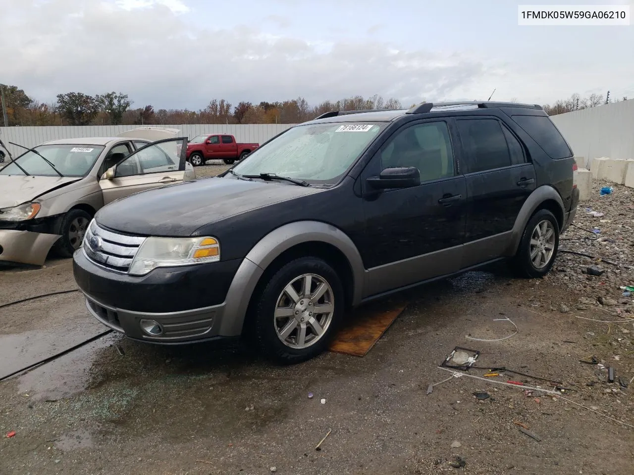 2009 Ford Taurus X Sel VIN: 1FMDK05W59GA06210 Lot: 78166124