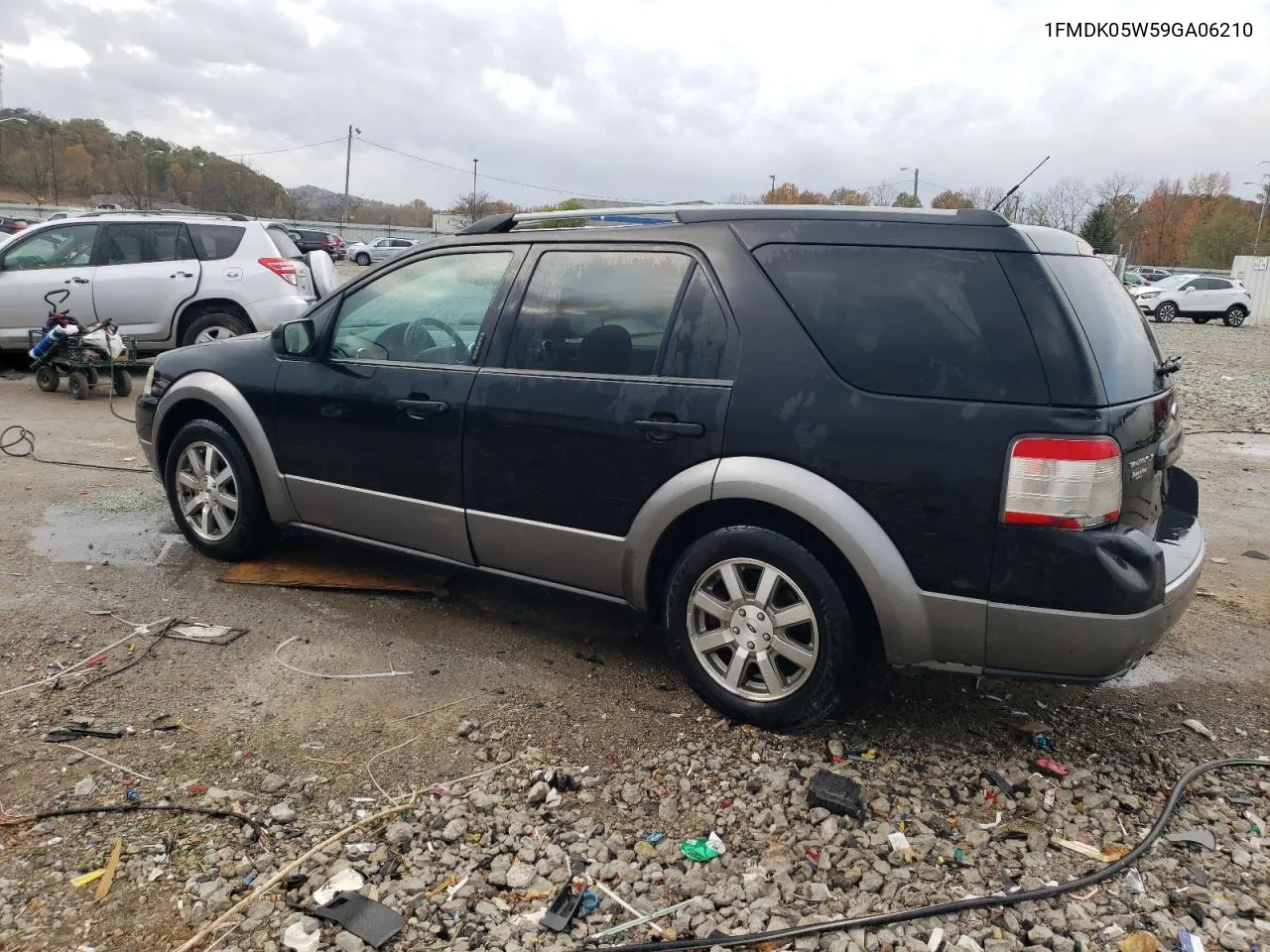 2009 Ford Taurus X Sel VIN: 1FMDK05W59GA06210 Lot: 78166124