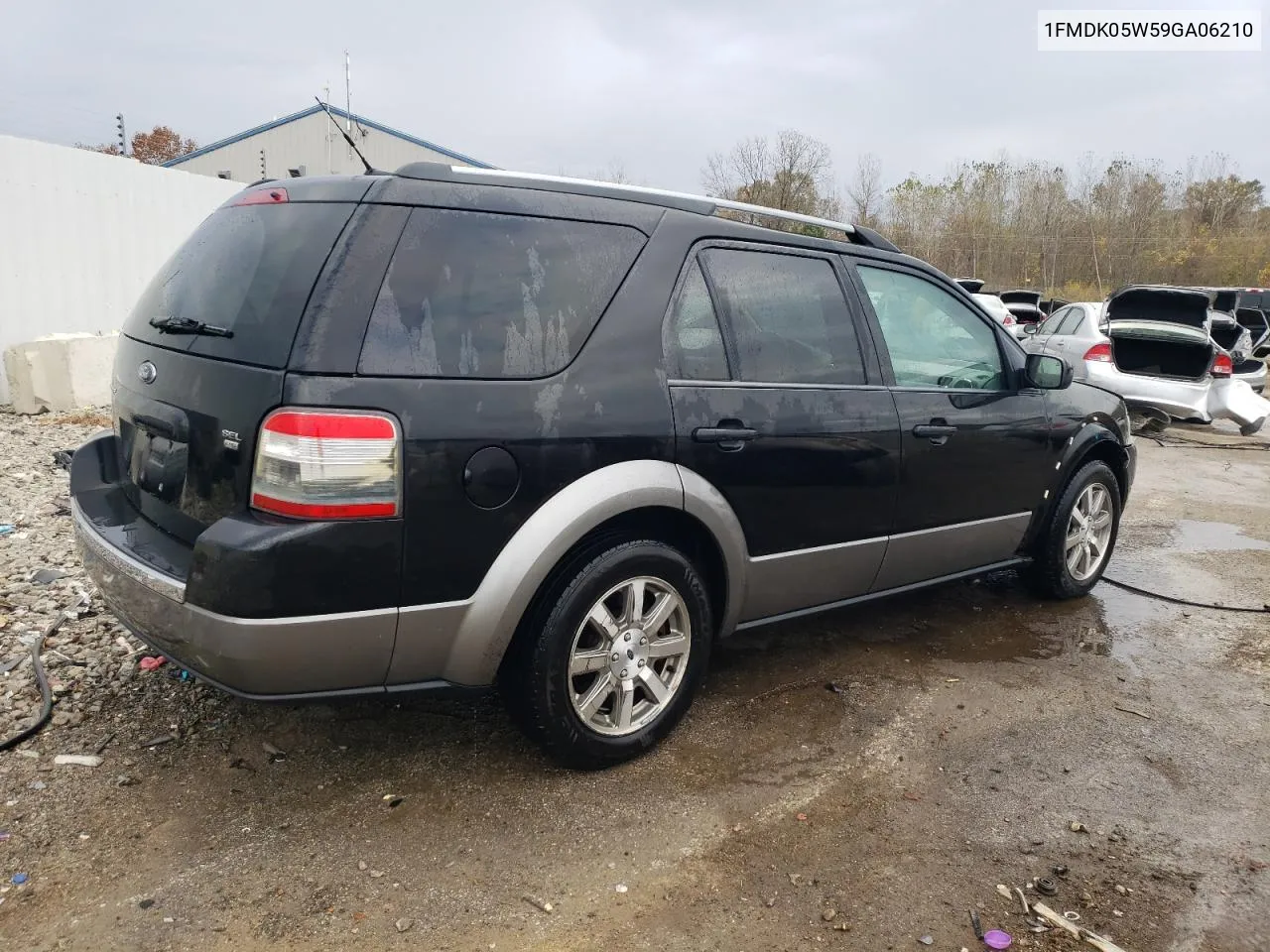 2009 Ford Taurus X Sel VIN: 1FMDK05W59GA06210 Lot: 78166124