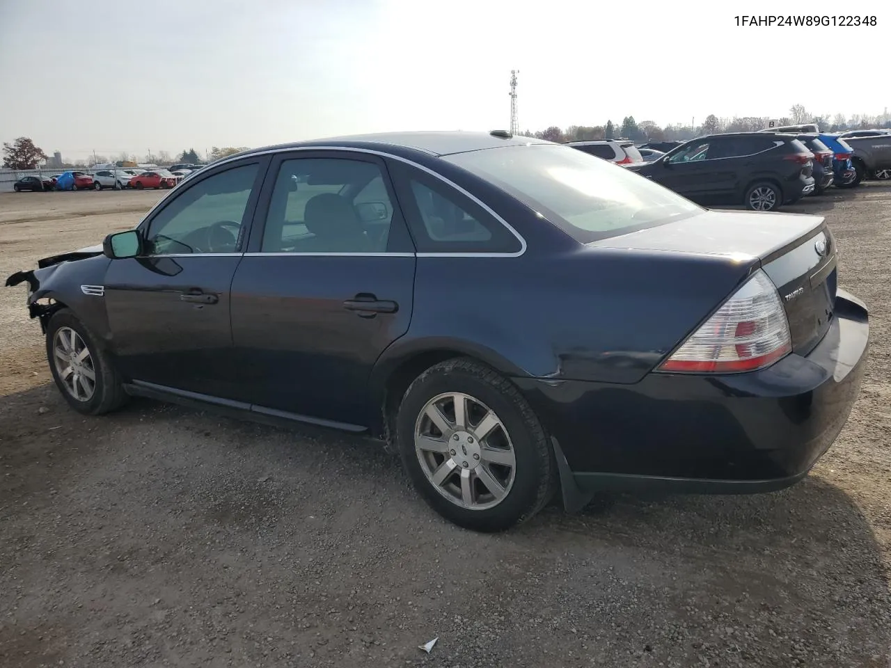 2009 Ford Taurus Sel VIN: 1FAHP24W89G122348 Lot: 78191344