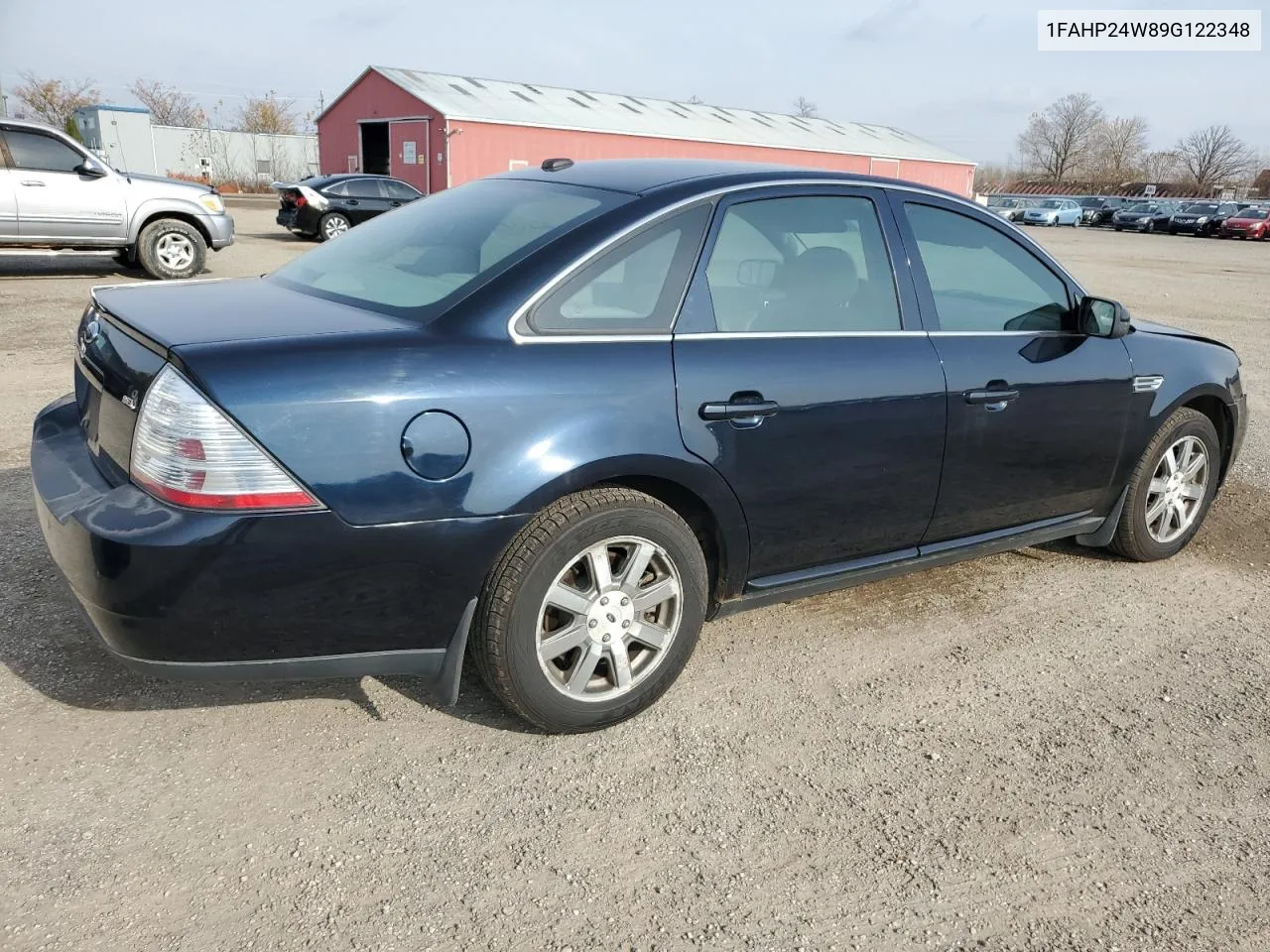 2009 Ford Taurus Sel VIN: 1FAHP24W89G122348 Lot: 78191344