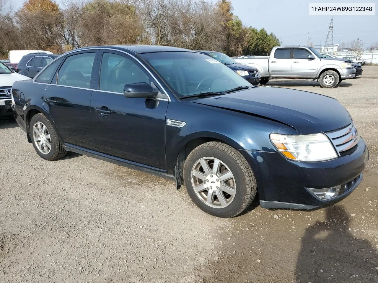 2009 Ford Taurus Sel VIN: 1FAHP24W89G122348 Lot: 78191344