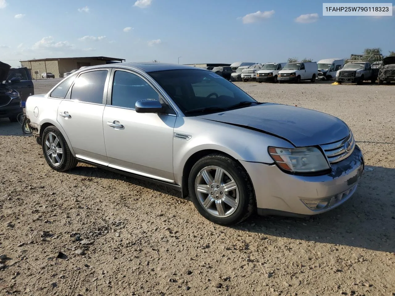 2009 Ford Taurus Limited VIN: 1FAHP25W79G118323 Lot: 79030494