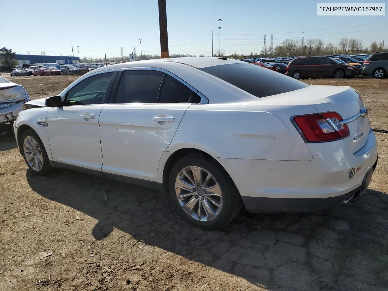 2010 Ford Taurus Limited VIN: 1FAHP2FW8AG157957 Lot: 51581104