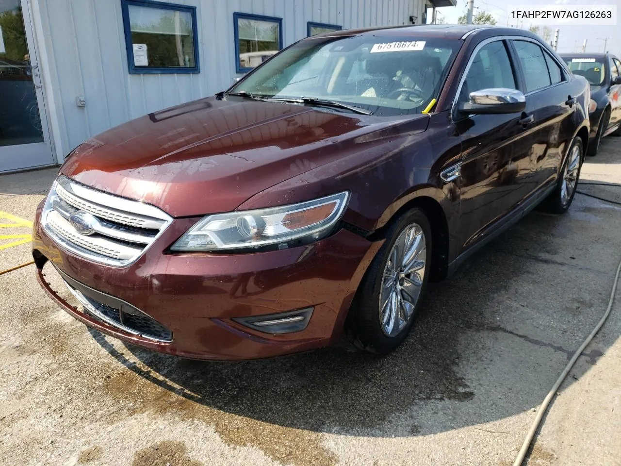 2010 Ford Taurus Limited VIN: 1FAHP2FW7AG126263 Lot: 67518674