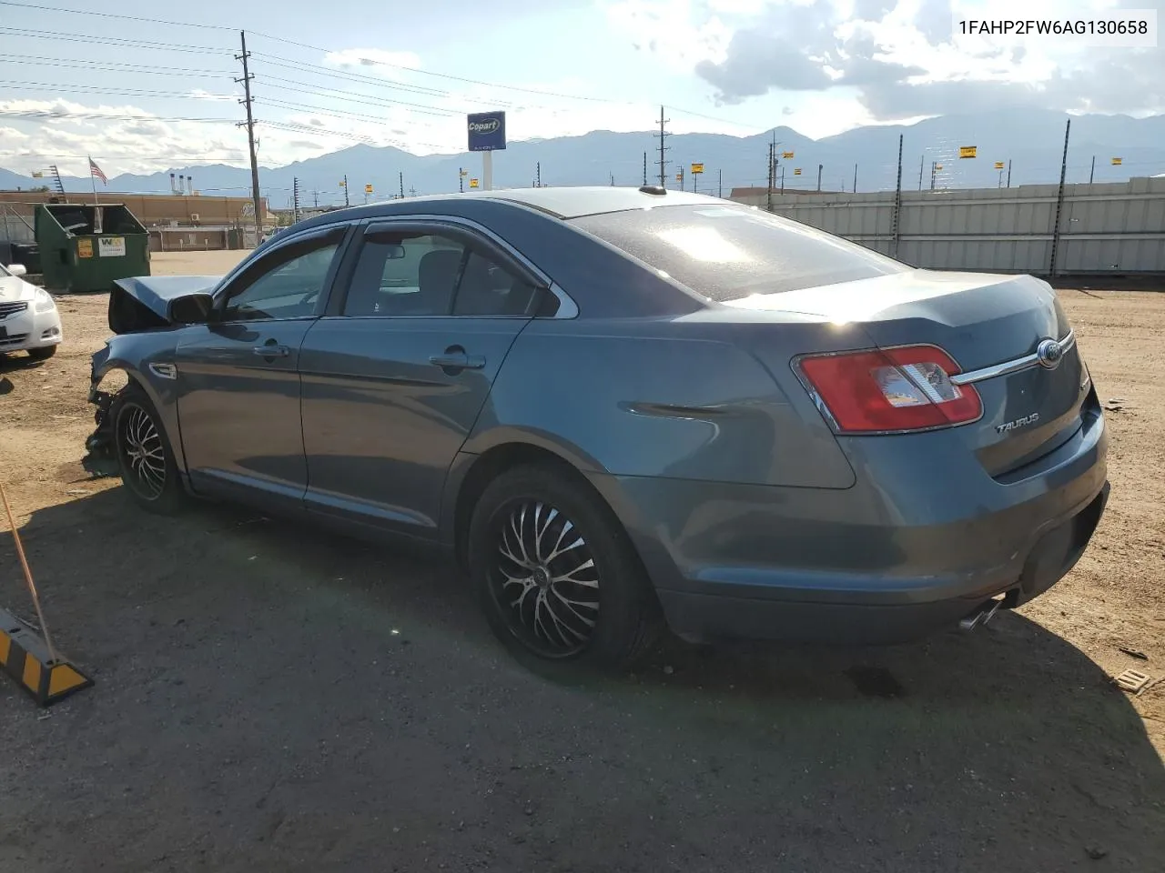 2010 Ford Taurus Limited VIN: 1FAHP2FW6AG130658 Lot: 69783064