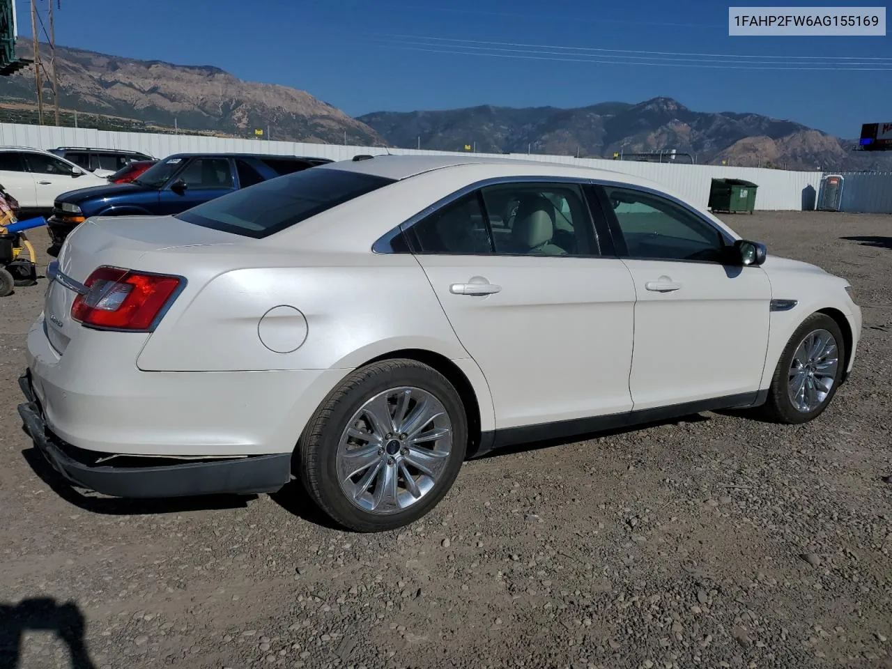 2010 Ford Taurus Limited VIN: 1FAHP2FW6AG155169 Lot: 70062424