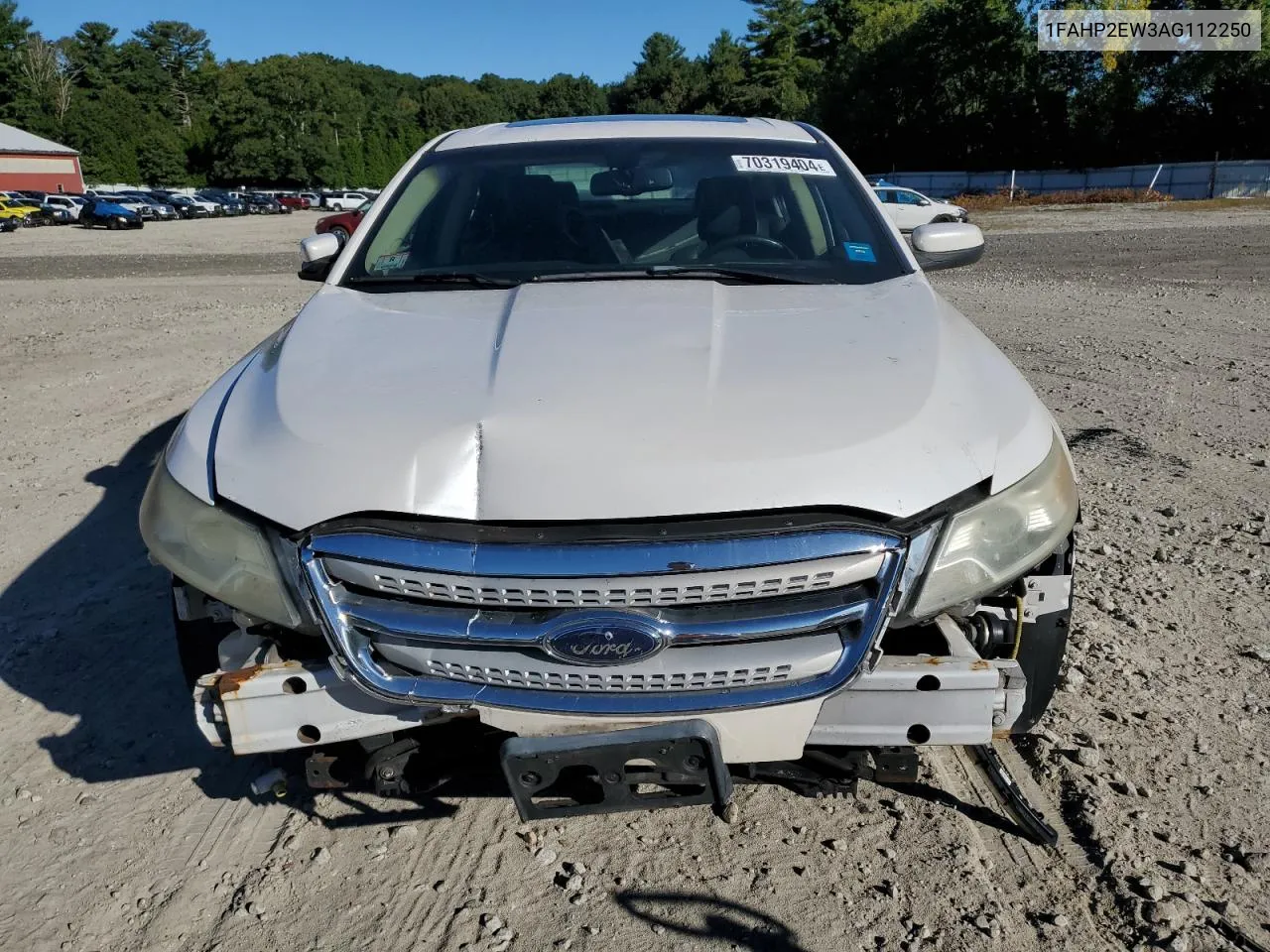 2010 Ford Taurus Sel VIN: 1FAHP2EW3AG112250 Lot: 70319404