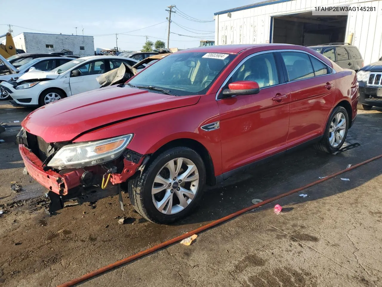 2010 Ford Taurus Sel VIN: 1FAHP2EW3AG145281 Lot: 70603904