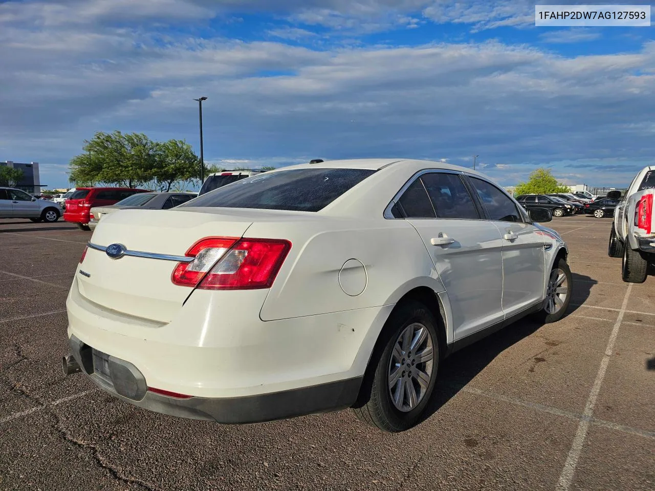 1FAHP2DW7AG127593 2010 Ford Taurus Se