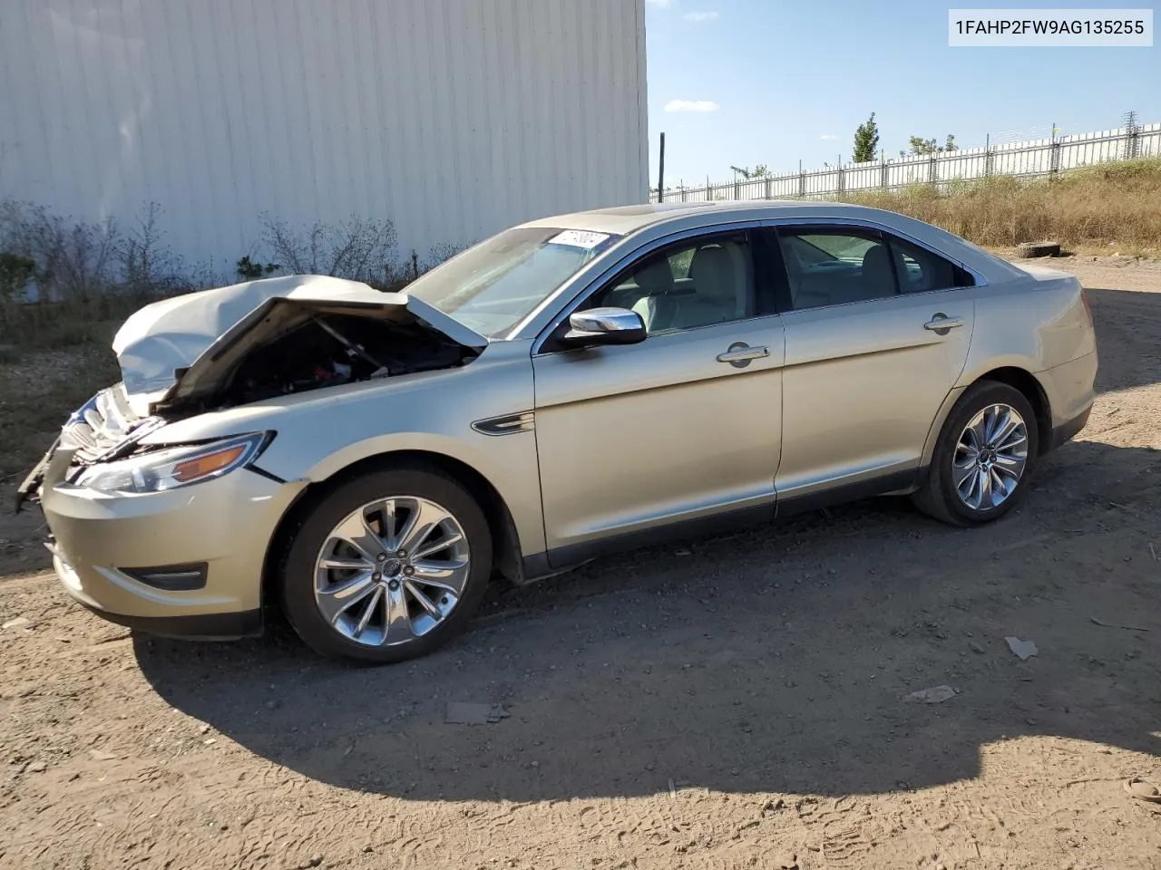 2010 Ford Taurus Limited VIN: 1FAHP2FW9AG135255 Lot: 72149004