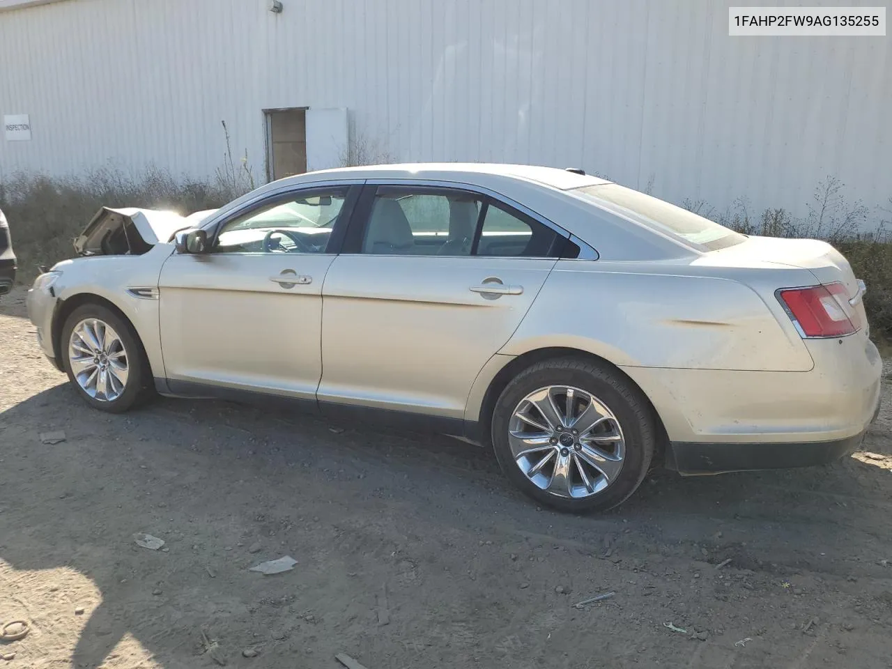 2010 Ford Taurus Limited VIN: 1FAHP2FW9AG135255 Lot: 72149004