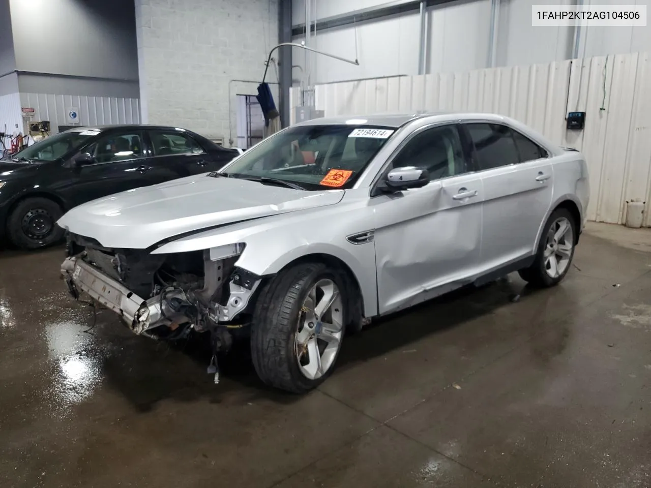 2010 Ford Taurus Sho VIN: 1FAHP2KT2AG104506 Lot: 72194614