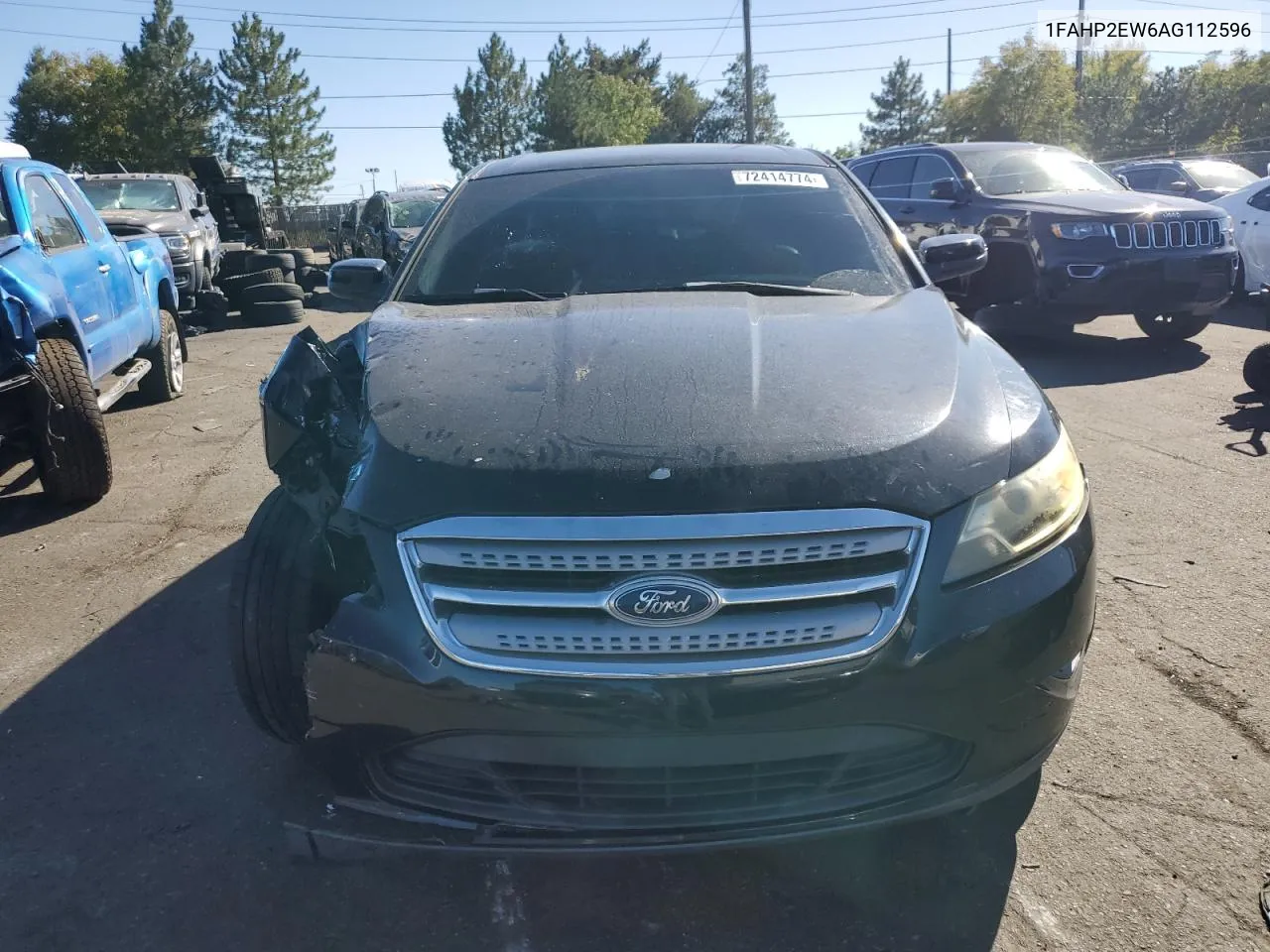 1FAHP2EW6AG112596 2010 Ford Taurus Sel