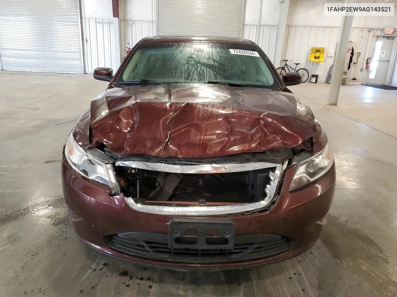 2010 Ford Taurus Sel VIN: 1FAHP2EW9AG143521 Lot: 72428334