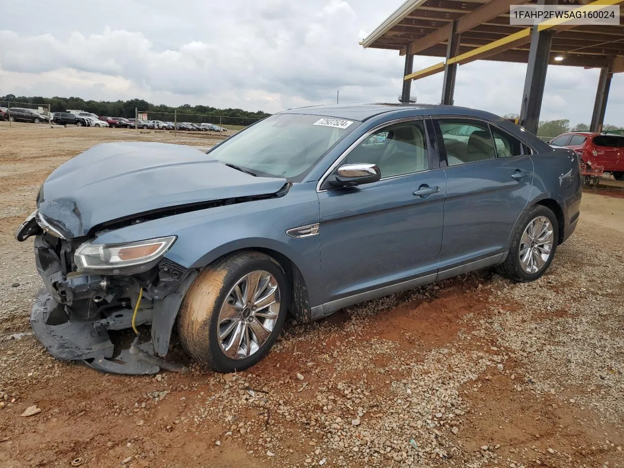 2010 Ford Taurus Limited VIN: 1FAHP2FW5AG160024 Lot: 72937524