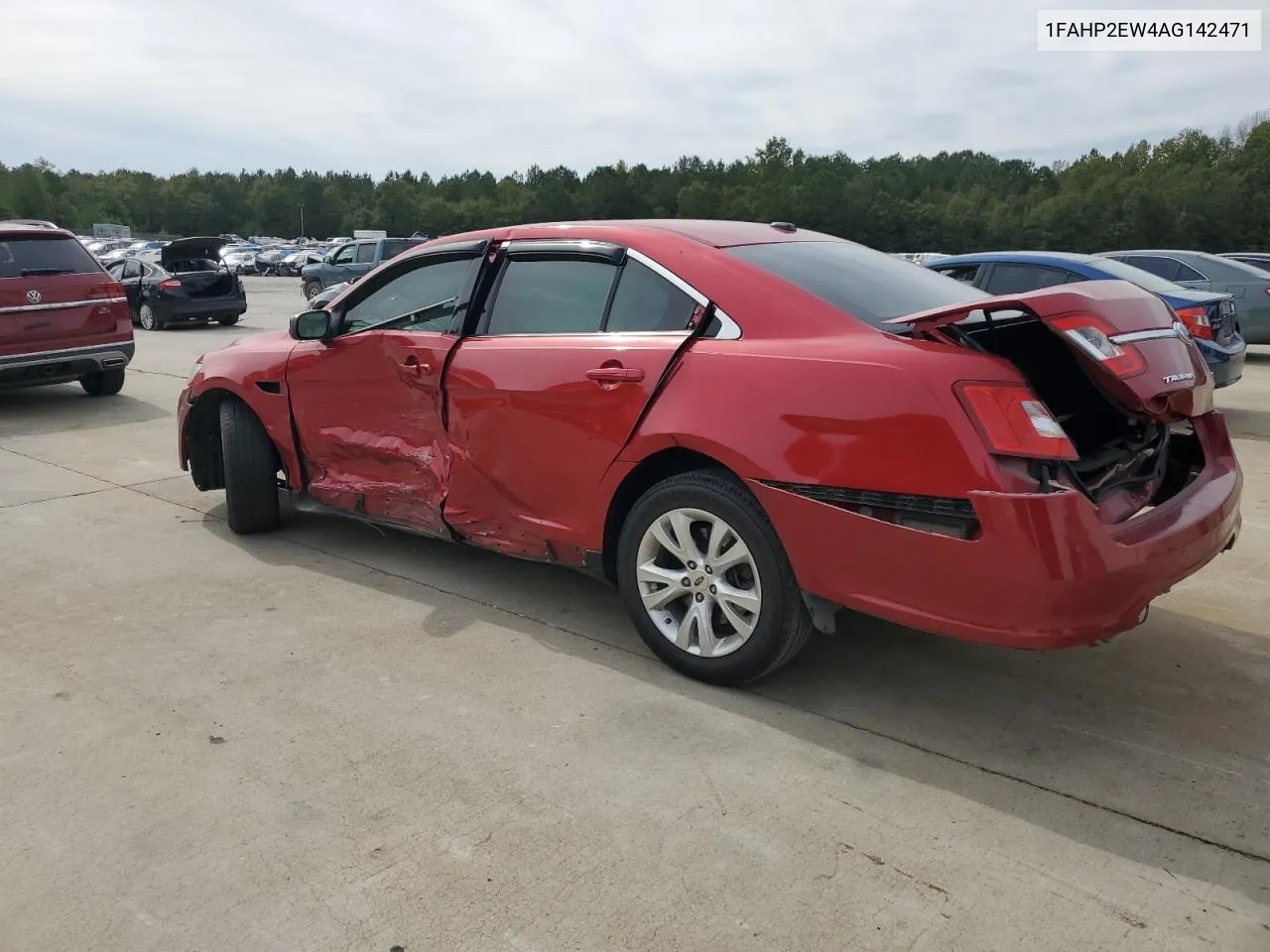 2010 Ford Taurus Sel VIN: 1FAHP2EW4AG142471 Lot: 72979764