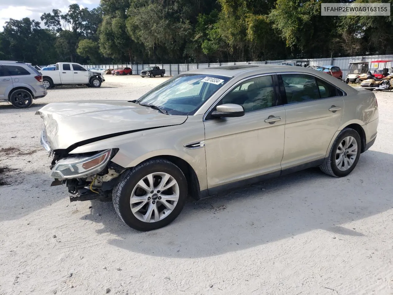 2010 Ford Taurus Sel VIN: 1FAHP2EW0AG163155 Lot: 73010334