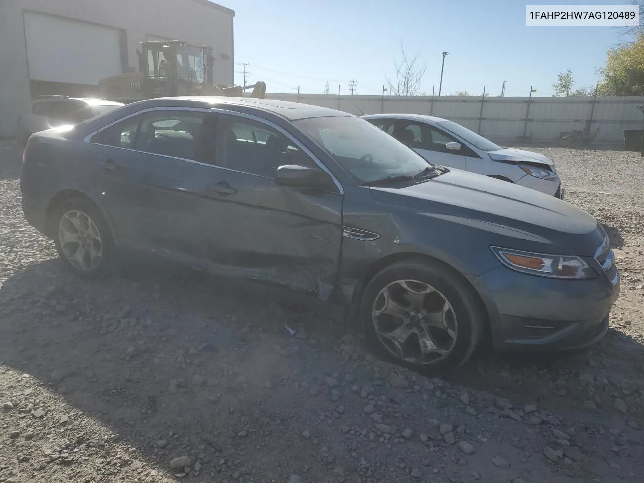 2010 Ford Taurus Sel VIN: 1FAHP2HW7AG120489 Lot: 73145424