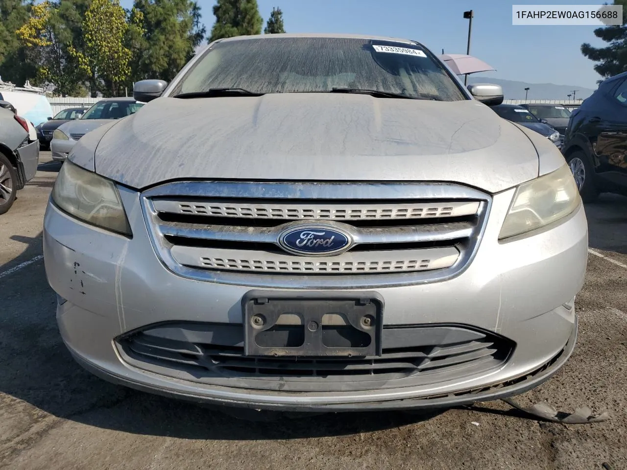 2010 Ford Taurus Sel VIN: 1FAHP2EW0AG156688 Lot: 73335984