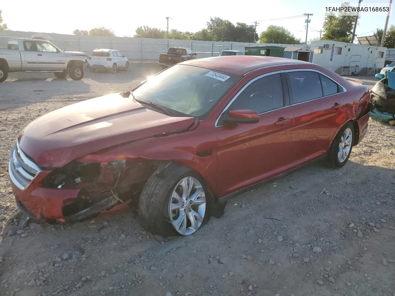 2010 Ford Taurus Sel VIN: 1FAHP2EW8AG168653 Lot: 73543444