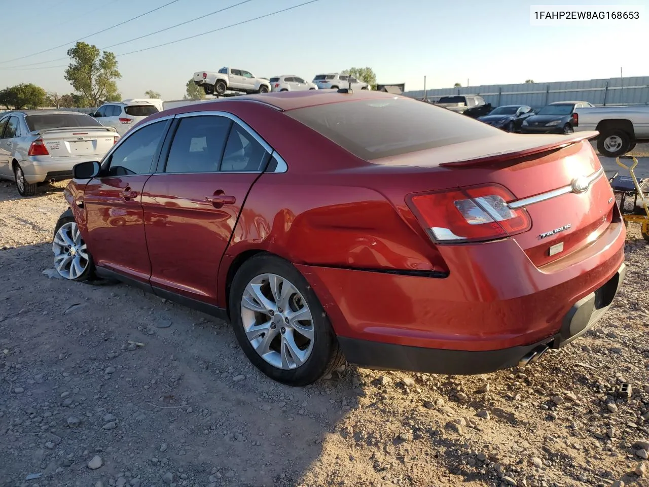 2010 Ford Taurus Sel VIN: 1FAHP2EW8AG168653 Lot: 73543444