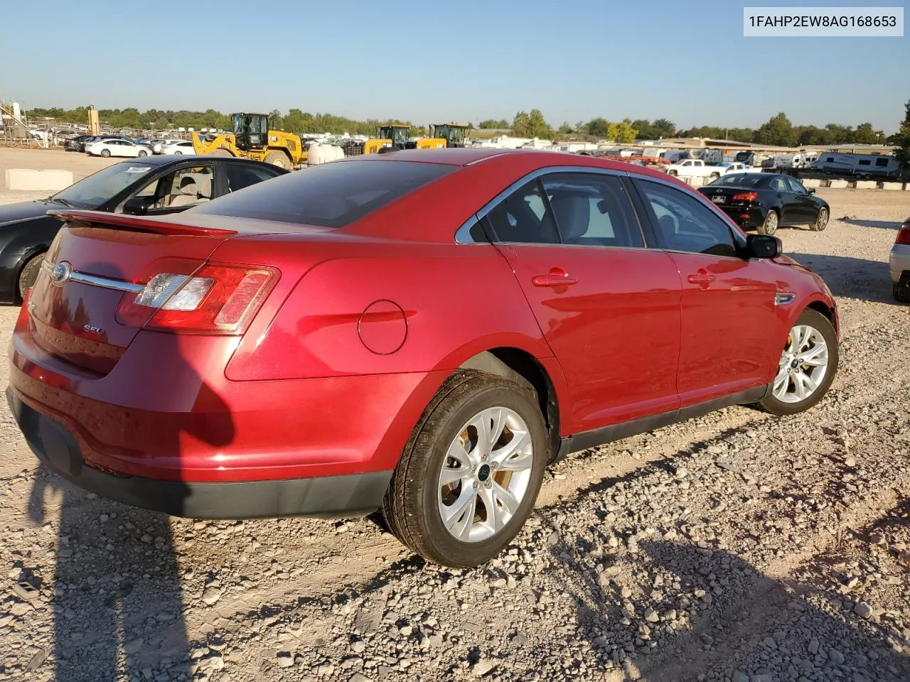 2010 Ford Taurus Sel VIN: 1FAHP2EW8AG168653 Lot: 73543444