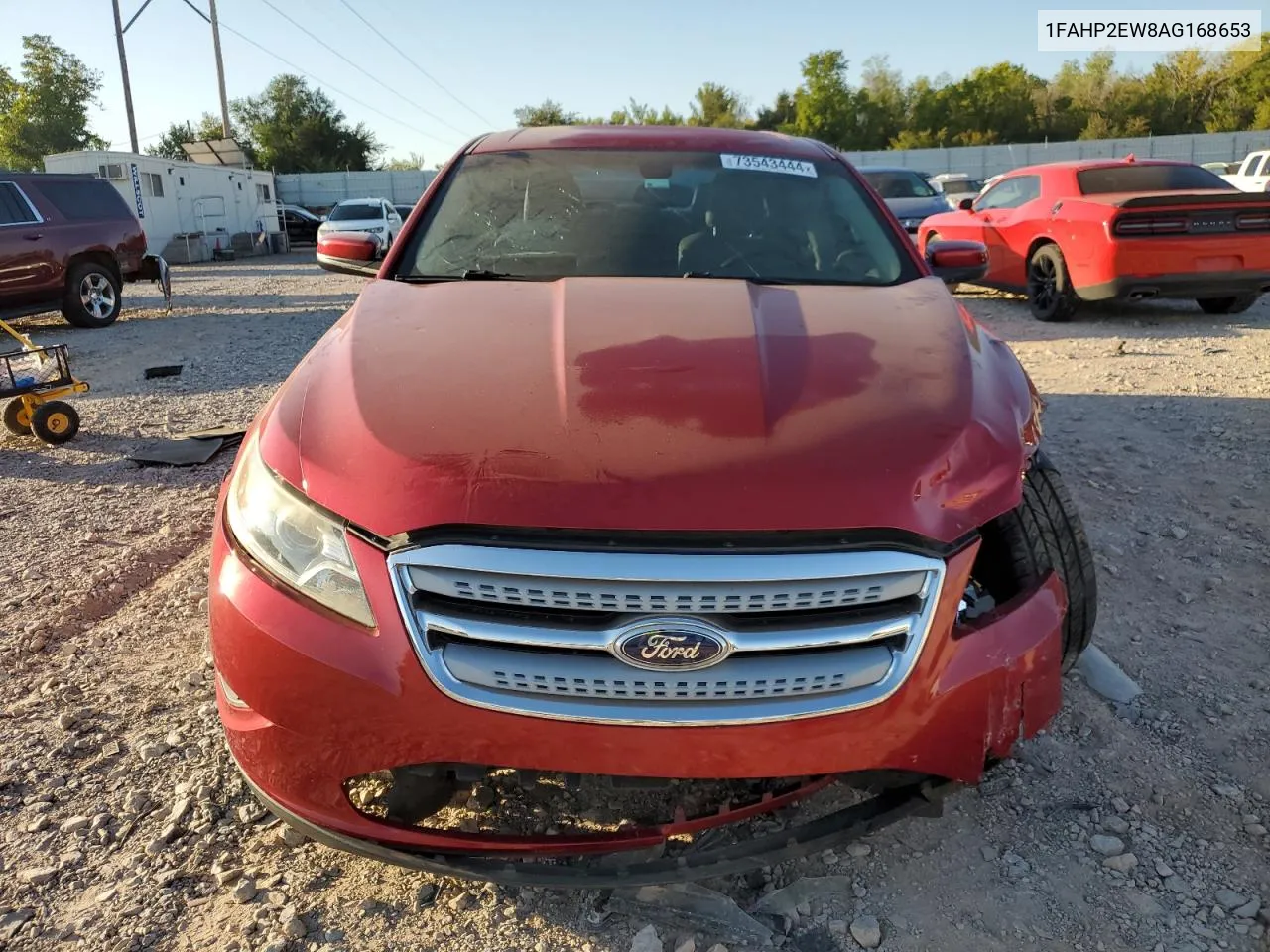 2010 Ford Taurus Sel VIN: 1FAHP2EW8AG168653 Lot: 73543444