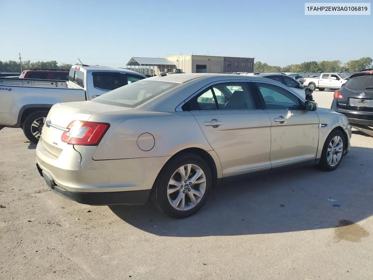 2010 Ford Taurus Sel VIN: 1FAHP2EW3AG106819 Lot: 74254844