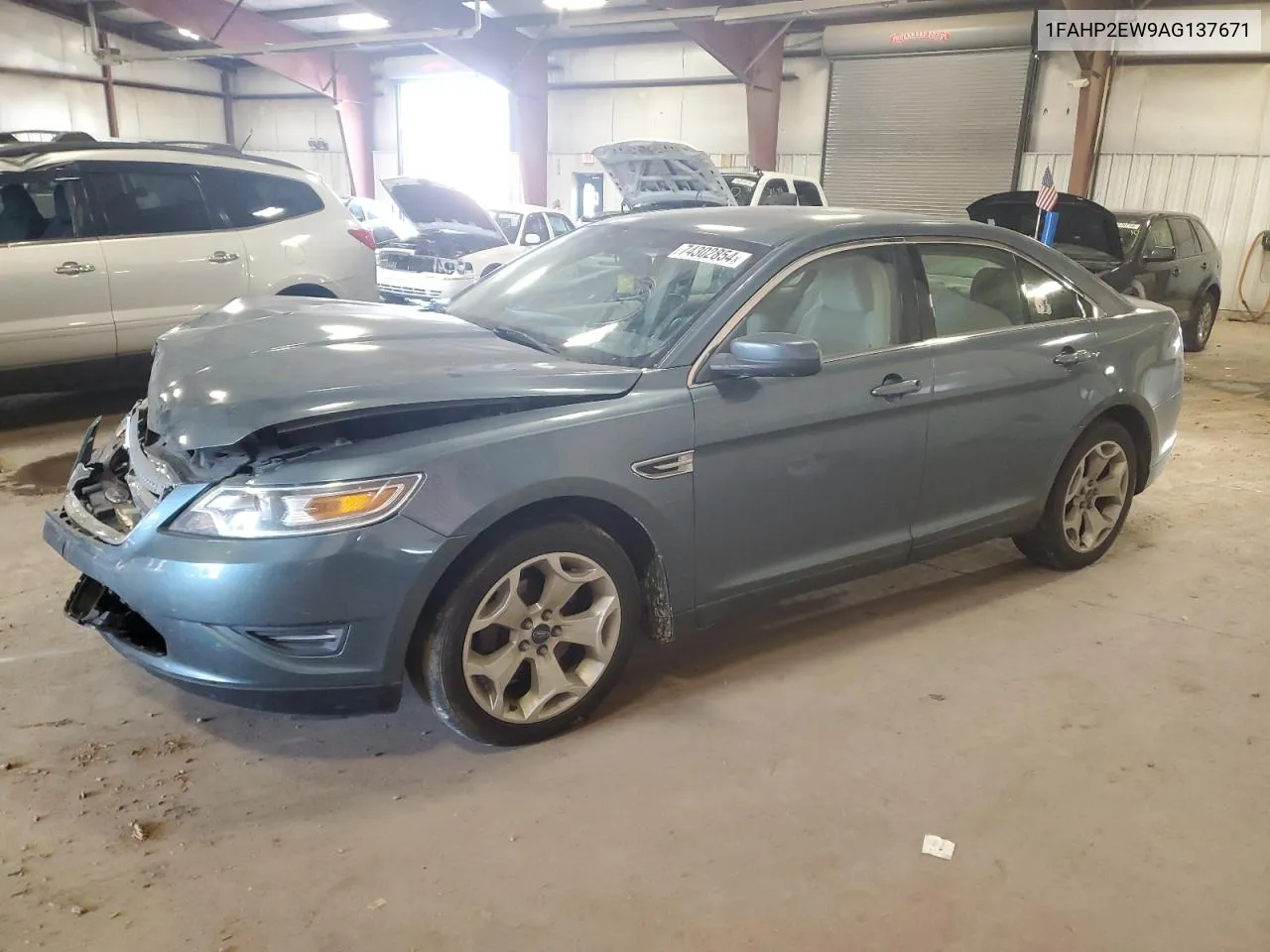 2010 Ford Taurus Sel VIN: 1FAHP2EW9AG137671 Lot: 74302854