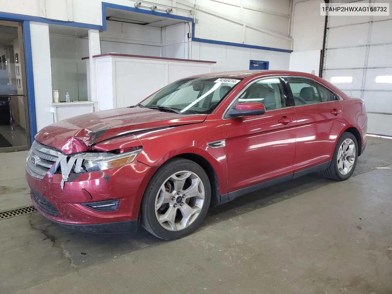 2010 Ford Taurus Sel VIN: 1FAHP2HWXAG168732 Lot: 74340414