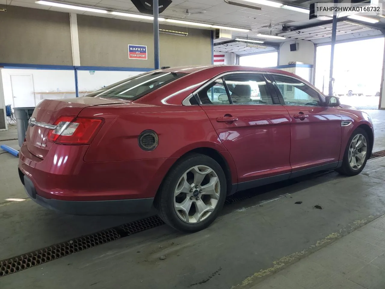 2010 Ford Taurus Sel VIN: 1FAHP2HWXAG168732 Lot: 74340414