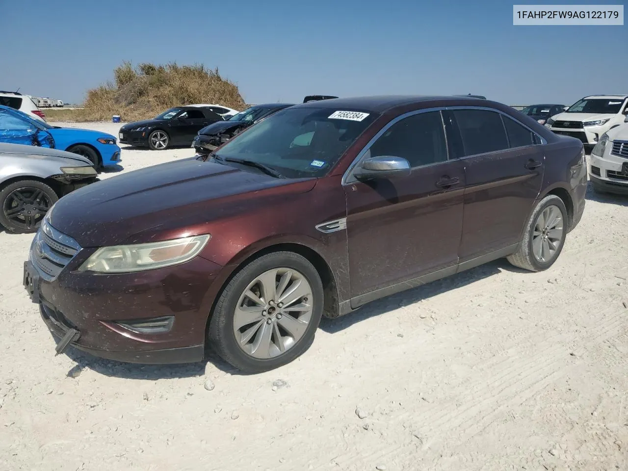 2010 Ford Taurus Limited VIN: 1FAHP2FW9AG122179 Lot: 74582384