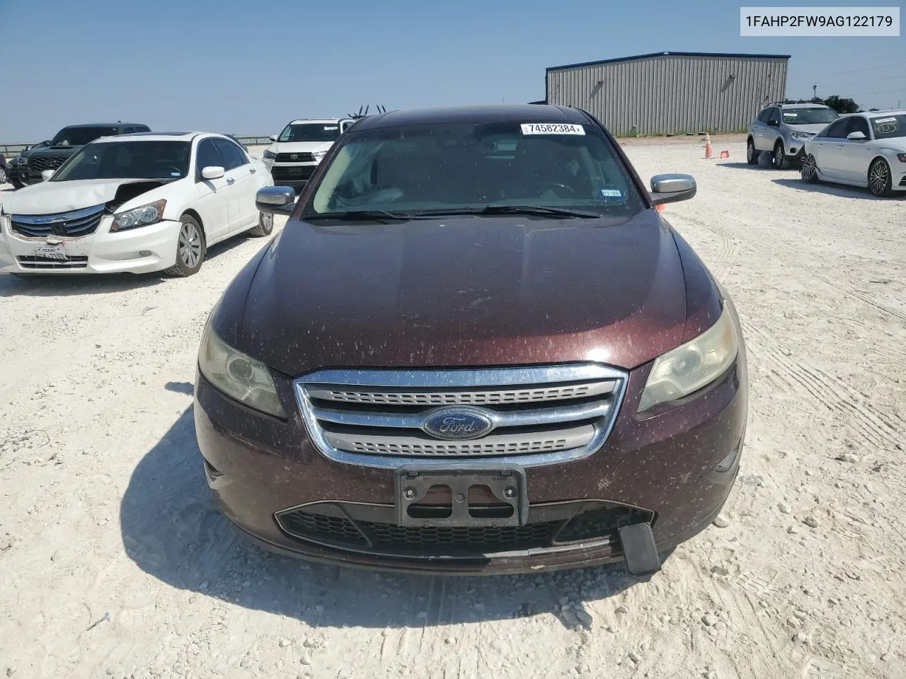 2010 Ford Taurus Limited VIN: 1FAHP2FW9AG122179 Lot: 74582384