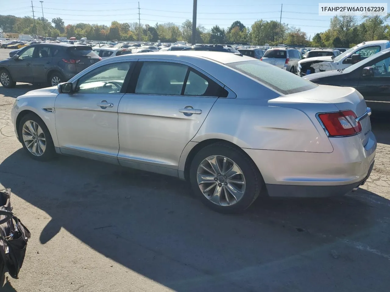 2010 Ford Taurus Limited VIN: 1FAHP2FW6AG167239 Lot: 74674064