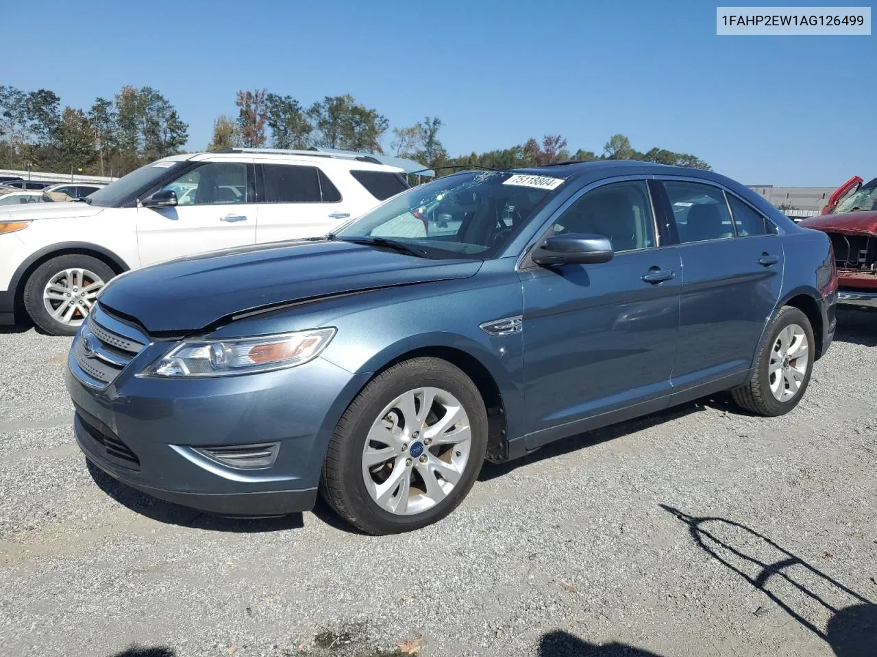 2010 Ford Taurus Sel VIN: 1FAHP2EW1AG126499 Lot: 75118804