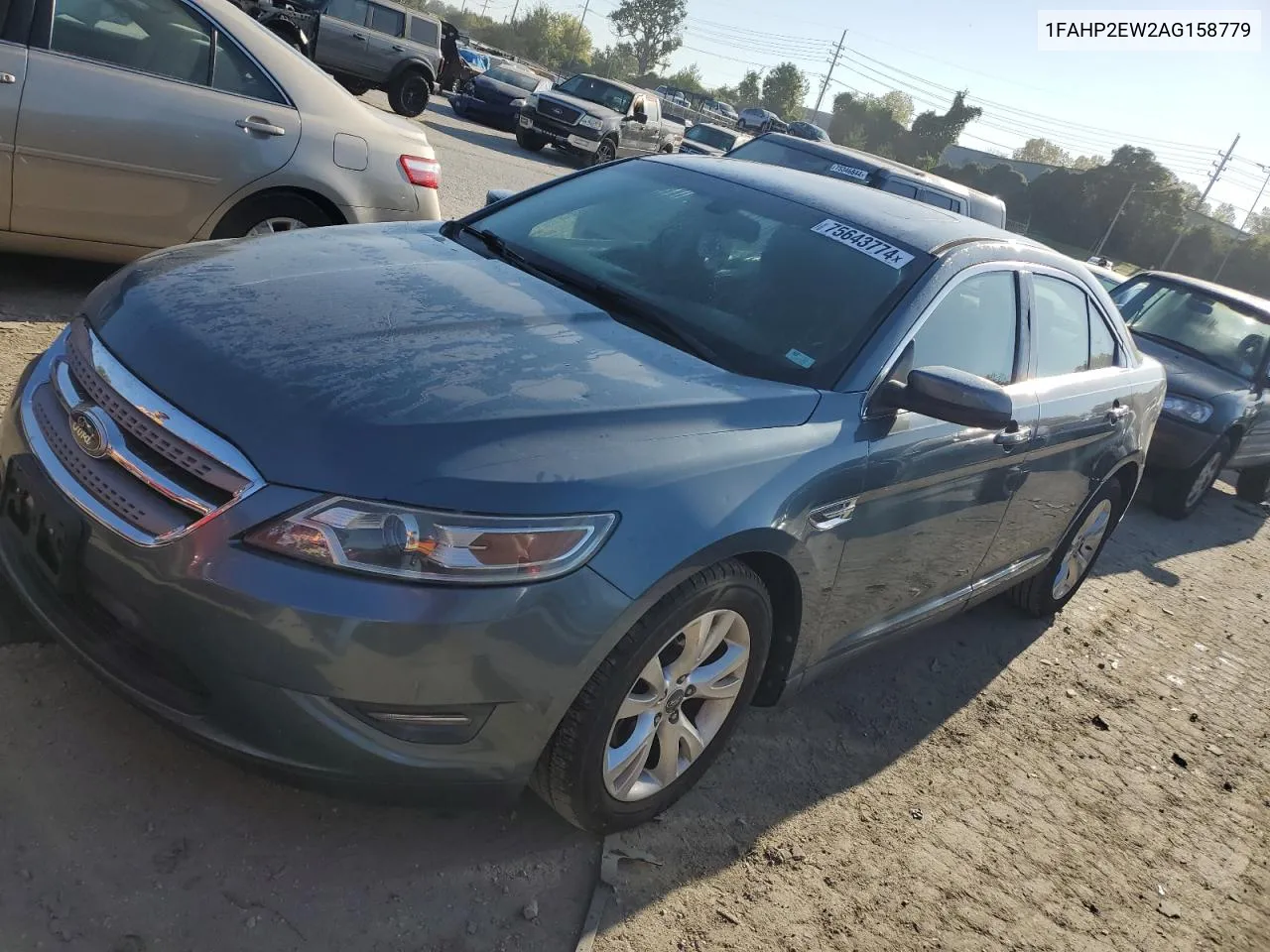 2010 Ford Taurus Sel VIN: 1FAHP2EW2AG158779 Lot: 75643774