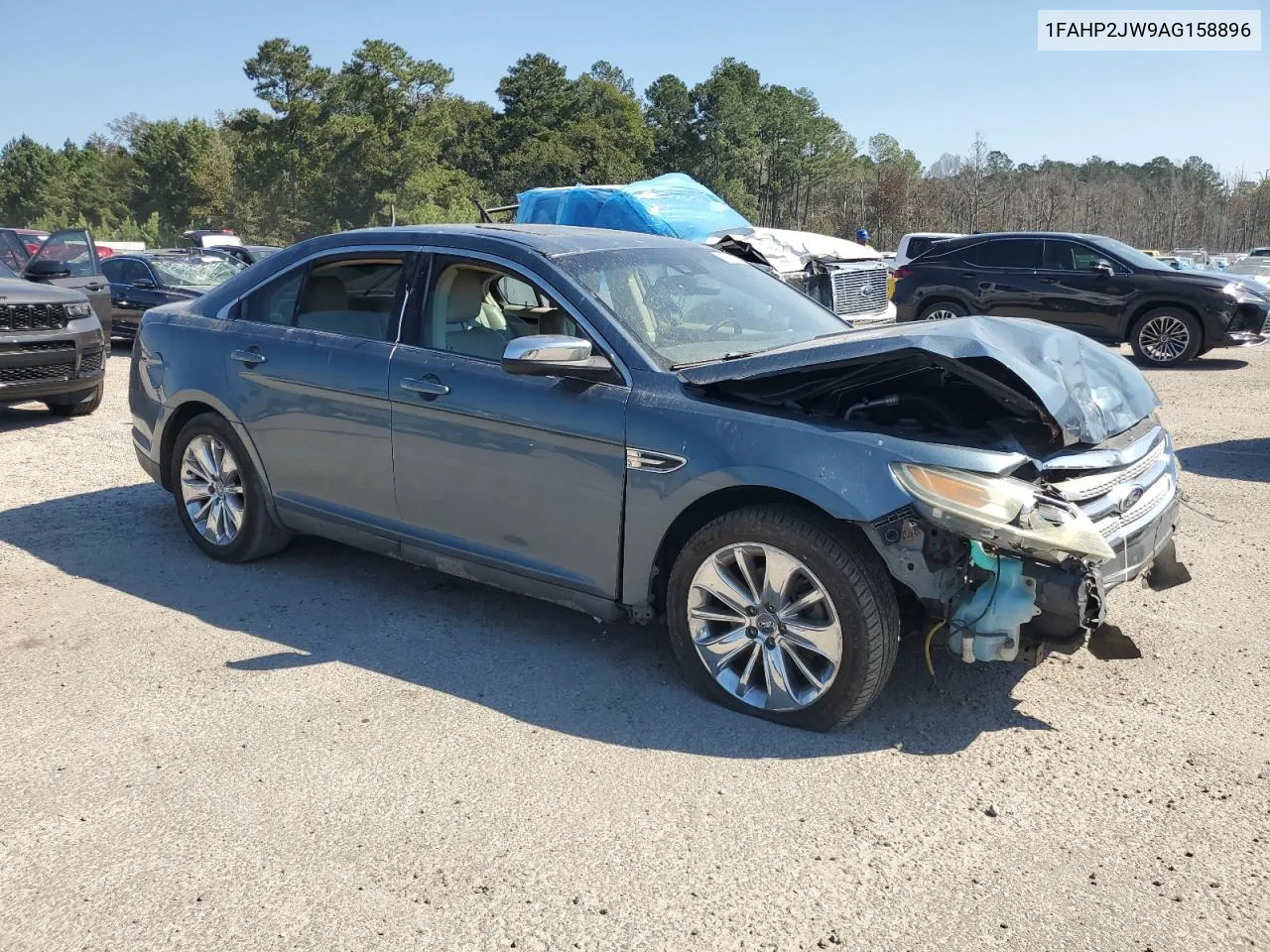 2010 Ford Taurus Limited VIN: 1FAHP2JW9AG158896 Lot: 75851964